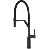 Gessi 60315, Ziehen, Schwarz, Hebelgriffe, Einzelbild, 3/8", Typ C