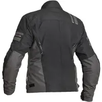 Lindstrands Liden wasserdichte Damen Motorrad Textiljacke, schwarz/grau, 34