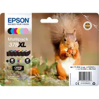 Epson Squirrel 378XL Eichhörnchen Claria Photo HD Multipack 6 Farben Tinte, High (L) Yield, Schwarz, Cyan, Helle Cyan, Magenta, Helle Magenta, Gelb, 11,2 ml, 9,3 ml, 1 Stück(e), 500 Seiten
