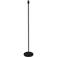 Mexlite Stehlampe - schwarz - NOOR - kunststoff metall - Ø 25cm - E27 - 3403ZW -