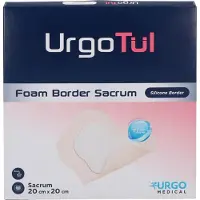 Urgo UrgoTül Foam Border Sacrum 20 x 20 cm, 5 Stück