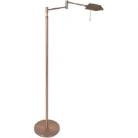 Steinhauer Leselampe aus Bronze Retina mit LED