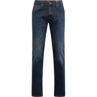 Blend 5-Pocket-Jeans "BHTWISTER", Herren, Gr. 32, Länge 32, blau (denim blau schwarz), Denim/Jeans, Obermaterial: 98% Baumwolle, 2% Elasthan, Abriebeffekte, slim fit knöchellang, Jeans 5-Pocket-Jeans