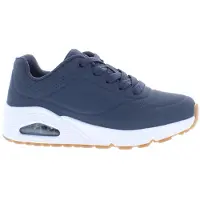 SKECHERS Uno Stand On Air Blau NVY Größe EU 35