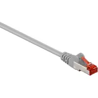 Goobay Netzwerkkabel CAT 6 S/FTP PIMF in grau 30m