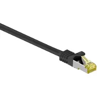 GOOD CONNECTIONS RJ45 Patchkabel Cat.7, RNS, PiMF, schwarz, 60m, halogenfrei