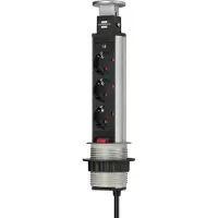 Brennenstuhl Alu Tower 2 M 3-fach-steckdosenadapter