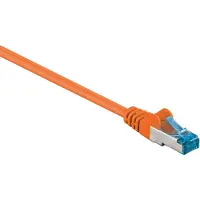 Alcasa Cat6a 15m, 15 m, Cat6a, S/FTP (S-STP), RJ-45, RJ-45, Orange