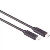 S-Impuls S/CONN 13-63035 USB-Kabel USB4 Gen 3x2 2 m USB C Schwarz