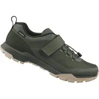 Shimano Fahrradschuh "Herren - Fahrradschuhe EX500", Kinder, Gr. 41, grün (khaki), Obermaterial: 100% Synthetik synthetic., Schuhe Fahrradschuh