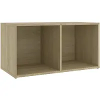 The Living Store TV-Schrank Sonoma-Eiche 72x35x36,5 cm Holzwerkstoff