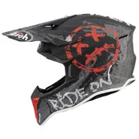 Airoh Wraaap mile Le Crosshelm Unisex Futter schwarz, S