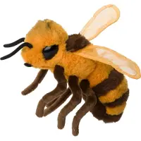 WWF Plüschtier Biene (17cm) lebensecht Kuscheltier Stofftier Plüschfigur