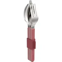 Mepal campinggeschirr - Besteckset Silueta 3-teilig - Vivid mauve - Campingbesteck