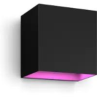 Philips Hue LED-Außenwandlampe Resonate, schwarz, RGBW, IP44