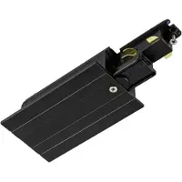 SLV 1006521 S-TRACK Einbau Einspeiser links schwarz