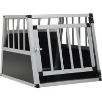 vidaXL Hundetransportbox mit Einzeltür 54 x 69 x 50 cm