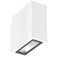 Brumberg 10033103 LED-Wandanbauleuchte 2 x 5 W, 230 V AC, 50 Hz, 3.000 K, IP54, graphit struktur