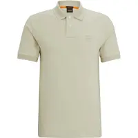 BOSS für Herren. 50507803 Beifahrer-Poloshirt beige (L), Lässig, Baumwolle, Kurzarm