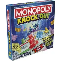 Hasbro Monopoly Knockout, Brettspiel, Wirtschaftliche Simulation, 8 Jahr(e), 20 min