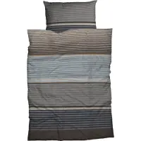 Casatex Bettwäsche "Orsa", braun, B/L: 155cm x 220cm, 1 Stk., 1 Stk., Satin, B/L: 80cm x 80cm, 2 Stk., Satin, Obermaterial: 100% Baumwolle, Bettwäsche, Bettwäsche, klassisches Dessin