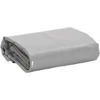 vidaXL Abdeckplane Grau 3x6 m 650 g/m²