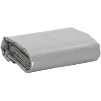 vidaXL Abdeckplane Grau 2,5x4,5 m 650 g/m²