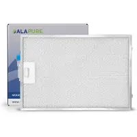 Alapure Metallfilter passend für Junker 742967 / 00742967 388x265x8mm