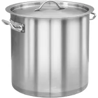 vidaXL Kochtopf 35 L 36x36 cm Edelstahl