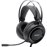 Sandberg 126-22, Kabelgebunden, Gaming, 20 - 20000 Hz, Kopfhörer, Schwarz