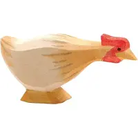Ostheimer -Huhn ocker lang