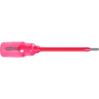 Ks Tools 1/2" Bit-Stecknuss mit Schutzisolierung für Innensechskant-Schrauben, 5mm,156mm lang - 117.1171
