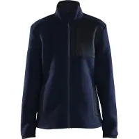 Craft Sweatjacke Adv Explore Pile Fleece Jack Damen Blaze/Black-L