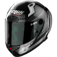 Nolan X-804 RS Ultra Carbon Hot Lap Helm, schwarz/grau, 2XL (64)