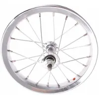 Nobrand Japs Vorderrad 12 1/2 x 2 1/4 Aluminium 20G silber