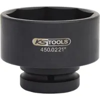 Ks Tools 1"Achsmuttern-Schlüssel für Scania 8-kant, 80mm - 450.0221