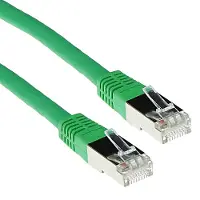 ACT Patchcord SSTP Category 6 PIMF, Green 10.00M, 10 m, Grün