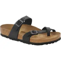 Birkenstock - Mayari Oiled Leather - Sandalen Gr 41 - Regular braun