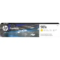 HP 981A Gelb Original PageWide Druckerpatrone, Standardertrag, Gelb, Tinte auf Pigmentbasis, 68,5 ml, 1 Stück(e), 6000 Seiten