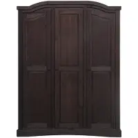 Ebuy24 Rico Kleiderschrank 3-türig Breite 152 cm, Höhe 193, kolonial, gewachst/gebeitzt
