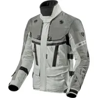 REV'IT! Dominator 3 GTX Silber Anthracite CE Jacke Größe 2XL