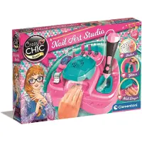 Clementoni Crazy Chic 18768, Manikürset für Kinder, 8 Jahr(e), Batterien erforderlich