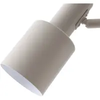 LINDBY Stehleuchte Ovelia, beige, Metall, E27