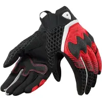 REV'IT! REV’IT! Veloz Damen Schwarz Rot Handschuhe Größe L