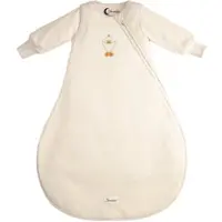 Sterntaler Babyschlafsack "Schlafsack mit Armen 80cm Edda", Kinder, Gr. Blacklist, beige (ecru), Obermaterial: 100% Baumwolle CO., Schlafsäcke Babyschlafsack