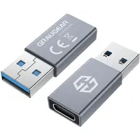 Graugear G-AD-CTA-10G, USB-A, USB-C, Silber