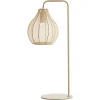 Light & Living Tischlampe - beige - Elati - textil - schreibtischlampe - E27 - 1883927 -