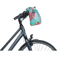 Basil Fahrradtasche Bloom Field KF-hook MIK 11 Liter 29 x 15 x 28 cm - sky blue