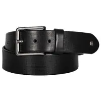 Vanucci VXA-7 Ledergürtel Unisex Rindsleder schwarz, 120CM