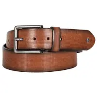 Vanucci VXA-7 Ledergürtel Unisex Rindsleder braun, 100CM